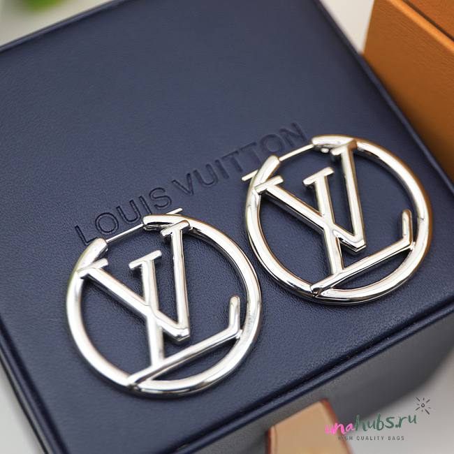 Louis Vuitton Silver Earings - 1