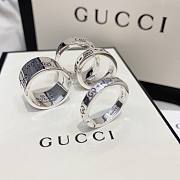 Gucci silver ring 4 sizes - 5