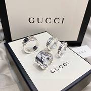 Gucci silver ring 4 sizes - 6