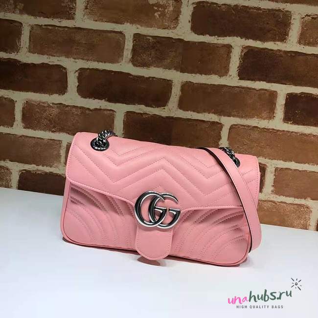 Gucci marmont bag pink 26cm - 1