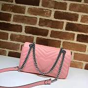 Gucci marmont bag pink 26cm - 2