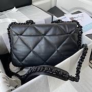 Chanel 19 Flap Bag All Black  - 3