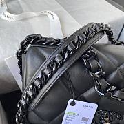 Chanel 19 Flap Bag All Black  - 5