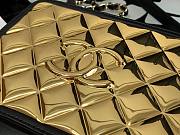 Chanel Lambskin & Gold Metal Clutch with Chain AP2393  - 6