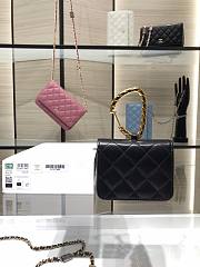 Chanel Lambskin Card Holder Black AP2397 - 2