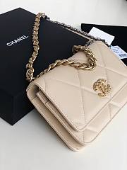 Chanel Quilted 19 Wallet on Chain WOC Beige 2019 - 3