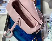 Dior Saddle Oblique Matte Pink 26cm M9001 - 2