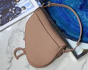 Dior Saddle Oblique Matte Beige 26cm M9001 - 5