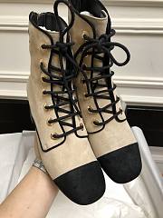 Chanel brown leather boots - 5