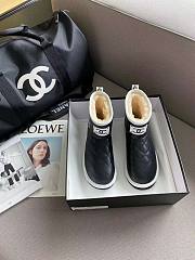 Chanel black boots 01 - 4