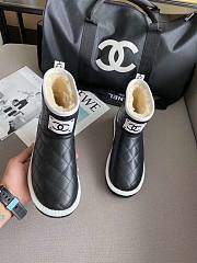 Chanel black boots 01 - 5