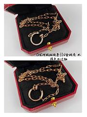 Cartier necklace gold/ silver  - 4