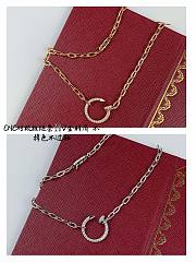 Cartier necklace gold/ silver  - 2