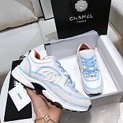 Chanel shoes blue/ white - 3