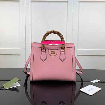 Gucci Diana Small Tote Pink Bag 27cm 660195