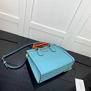 Gucci Diana Small Tote Blue Bag 27cm 660195 - 6