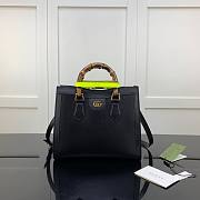 Gucci Diana Small Tote Black Bag 27cm 660195 - 1