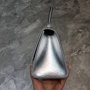 Balenciaga mini hourglass silver 23cm - 3