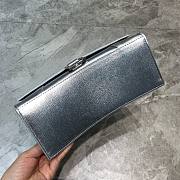 Balenciaga mini hourglass silver 23cm - 4