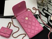 Chanel air pod phone case pink - 5