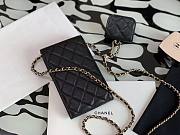 Chanel air pod phone case black - 3