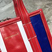 Balenciagan bazar shoper bag red - 4