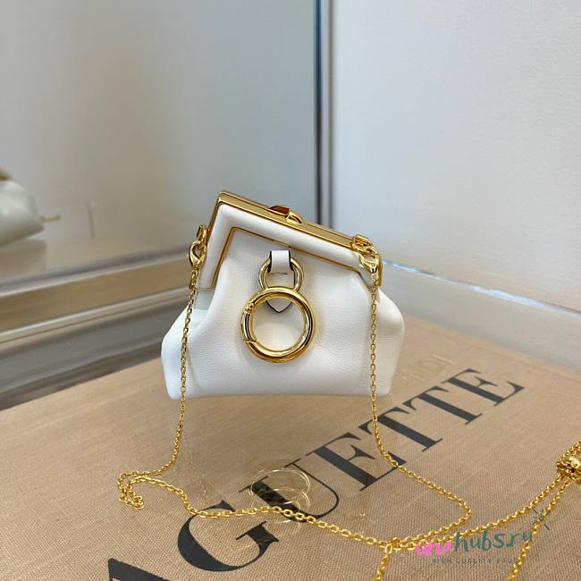 Fendi Nano First Charm White - 1