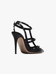 Valentino Black Leather Rockstud high heels - 3