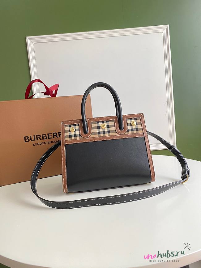 Buberry B vintage title tote bag 26cm - 1