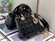 Dior lady patent ABC 20cm black - 4