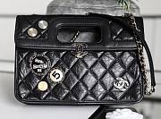 Chanel handle stamp flap bag 2020  - 2