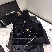 Chanel Sequins Chanel 19 Flap Bag AS1161  - 5