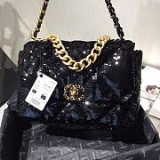 Chanel Sequins Chanel 19 Flap Bag AS1161 30cm - 5