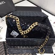 Chanel Sequins Chanel 19 Flap Bag AS1161 30cm - 3