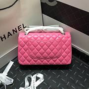 Chanel classic flap bag pink - 2