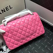 Chanel classic flap bag pink - 4