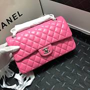 Chanel classic flap bag pink - 6