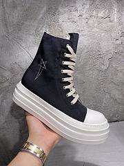 Rick Owens DRKSHDW Canvas High Top 02 - 3