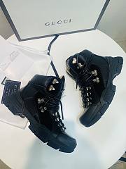 Gucci black sneakers - 2