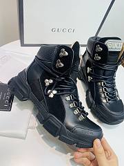 Gucci black sneakers - 4