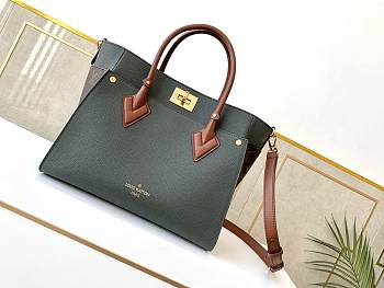 Louis Vuitton On My Side MM in Green M53823