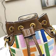 Fendi MON TRESOR multicolor leather bag - 6