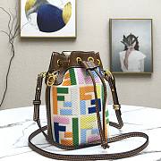 Fendi MON TRESOR multicolor leather bag - 5