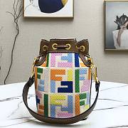 Fendi MON TRESOR multicolor leather bag - 3