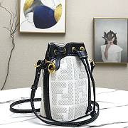 Fendi MON TRESOR white leather bag - 4