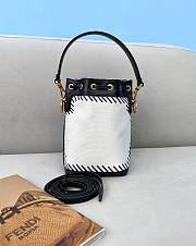 Fendi MON TRESOR California Sky leather bag - 3