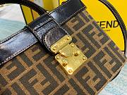 Fendi monogram FF brown box  - 4