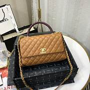 Chanel Coco Grained Calfskin Flap Bag 29cm - 2