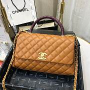 Chanel Coco Grained Calfskin Flap Bag 29cm - 3