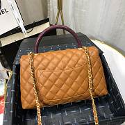 Chanel Coco Grained Calfskin Flap Bag 29cm - 4